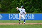 Baseball vs Babson NEWMAC Finals  Wheaton College vs Babson College play in the NEWMAC baseball championship finals. - (Photo by Keith Nordstrom) : Wheaton, baseball, NEWMAC, Babson